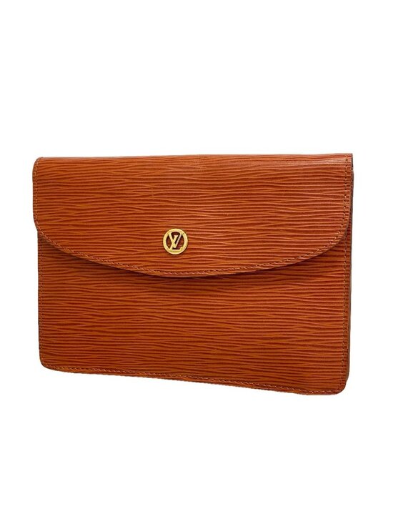 Louis Vuitton Handbags - Louis Vuitton Clutch Epi Montaigne Kenya Brown